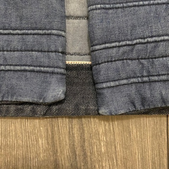 Antonio Marras Short Quilted Embroidered Denim Jacket Sz US 6 - Picture 10 of 10